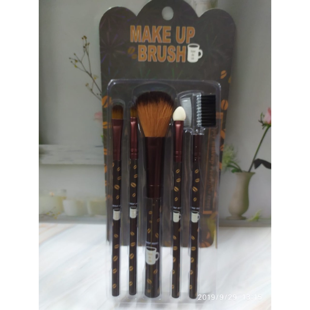 KUAS MAKE UP 5 SET/ISI 5 ALAT KECANTIKAN