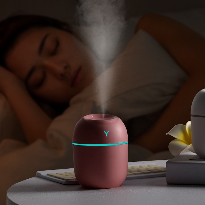 100% ORI Cute Kucing Humidifier 250ML Essential Oil Diffuser Aroma Terapi Pengharum Ruangan