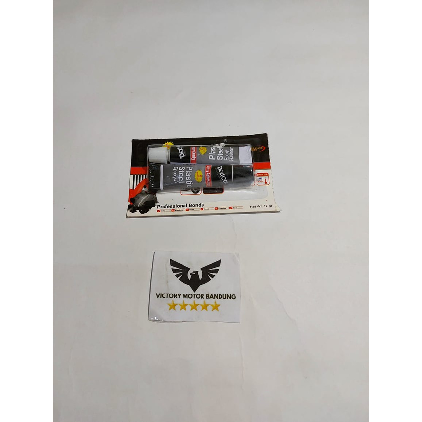 

(VMB) LEM DEXTONE PLASTIC STEEL / LEM BESI 5 MENIT DEXTONE 12 GRAM