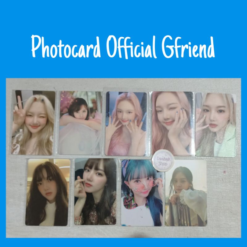 Photocard Pc Gfriend Sowon Yerin Eunha Yuju Umji Sinb Walpurgis night Sots Labyrinth Celebon Rainbow