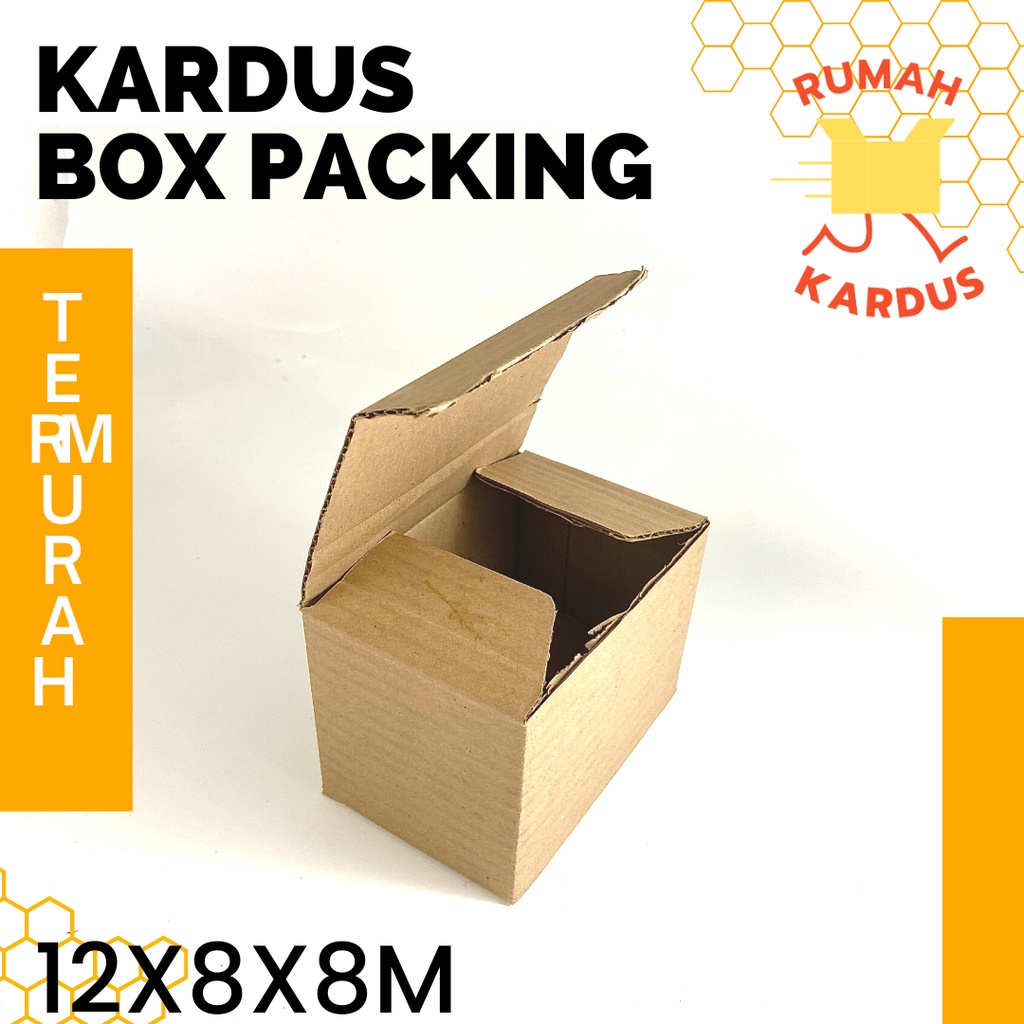 

Kardus Packing Box Dus 12x8x8 TERLARIS POLOS