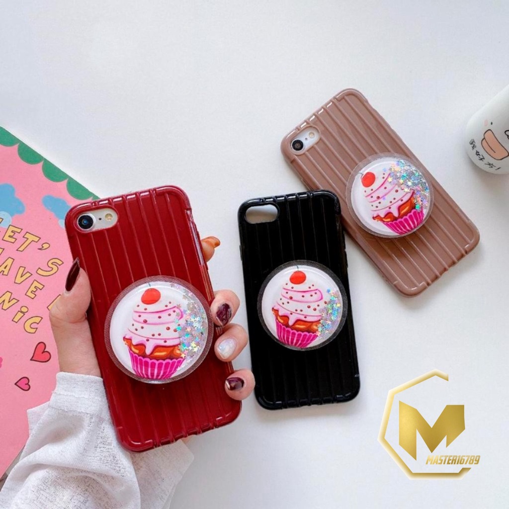 SOFTCASE POPSOCKET GLITTER VIVO Y11 Y12 Y15 Y17 Y19 Y53 Y55 Y65 Y71 Y81 Y83 MA1592