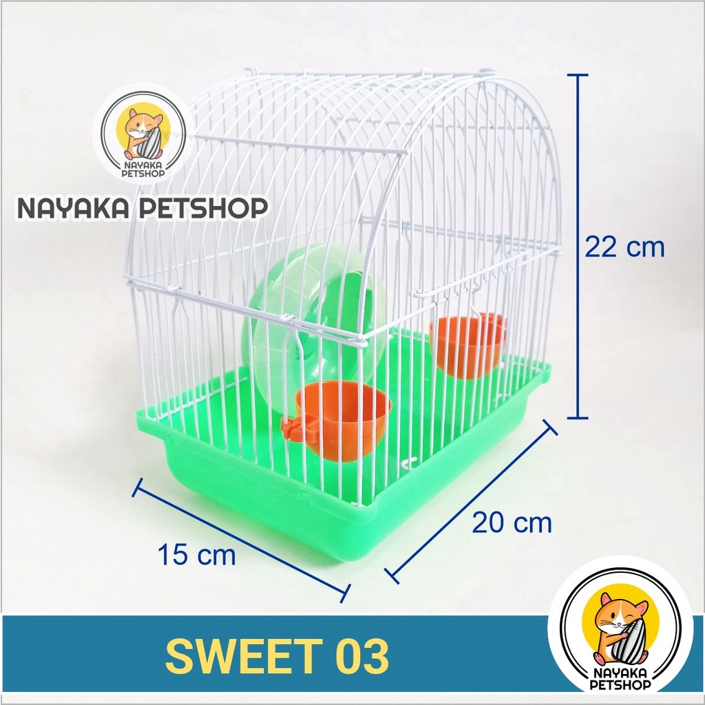 Sweet 03 Kandang Hamster Murah