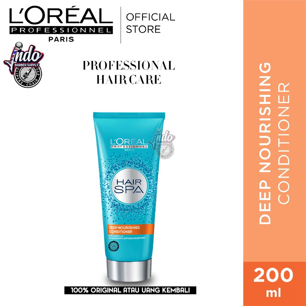 LOREAL Hair Spa Conditioner 200ml L'oreal Hairspa Deep Nourishing Perawatan Rambut Kering dan Rusak