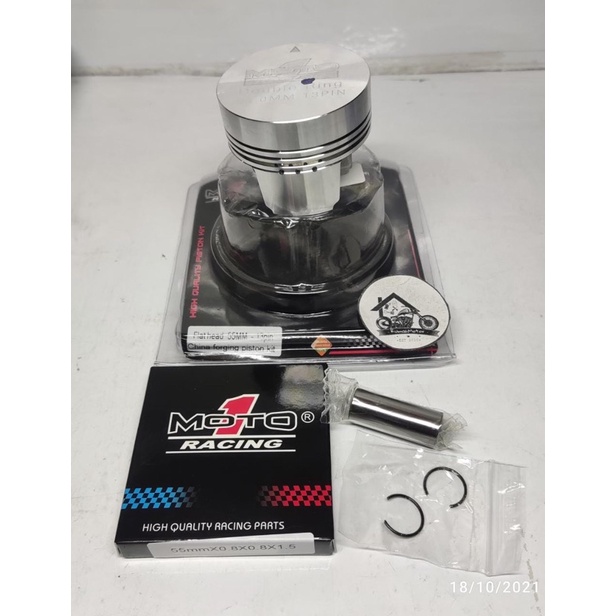 PISTON KIT SEHER MOTO1 MOTO 1 FORGING FORGED TERSEDIA 53,5 54 54.5 55 55.25 58 58,5 60 62 63 66 67 6