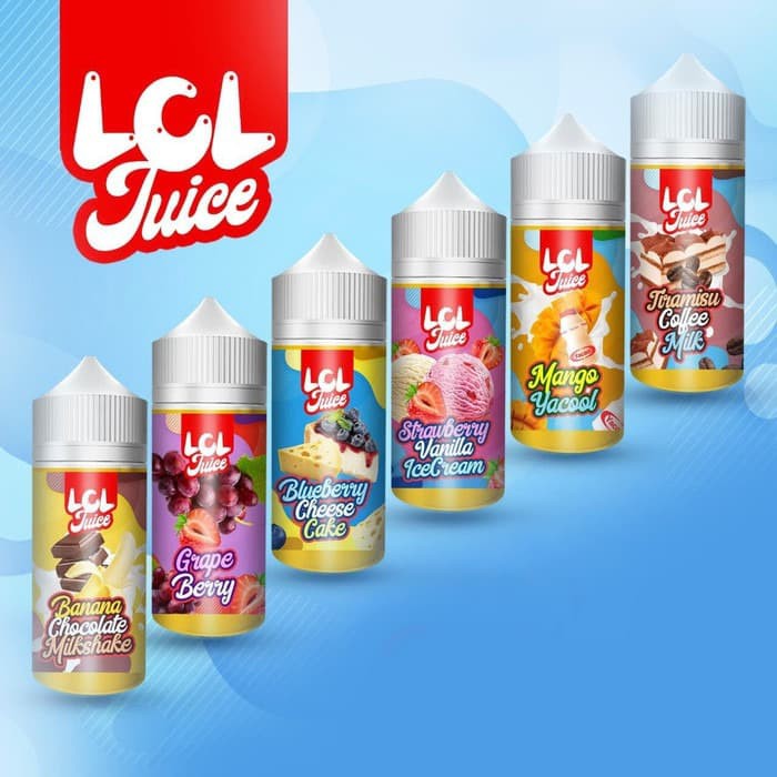 Jual LCL JUICE SERIES 100ML BY LCL JUICE E-LIQUID VAPORIZER VAPE