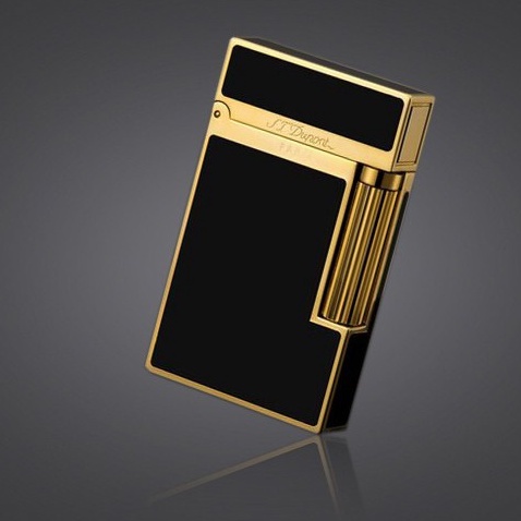 Korek Api Dupont Lighter Dupont Broke Into Rich Black Gold Premium