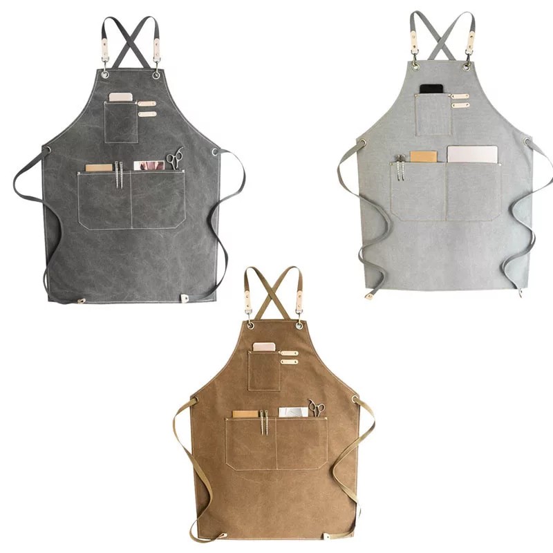 Apron Celemek Apron Barista Apron Bartender Celemek Masak Apron Dapur Apron Barbershop apron Barber