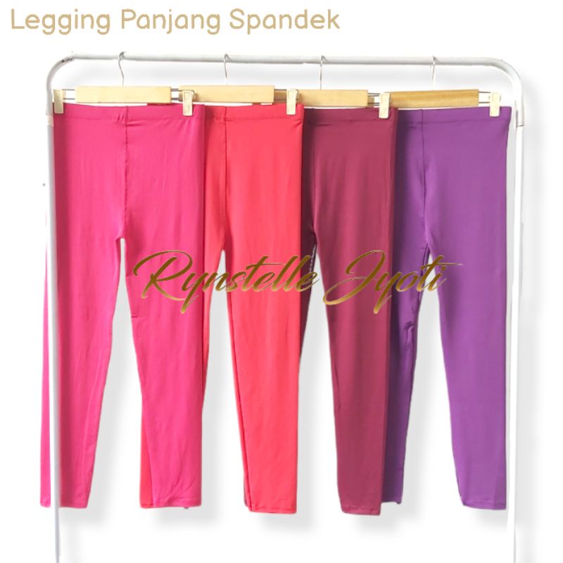 Legging Panjang Spandek Premium Rynstelle ukuran standar