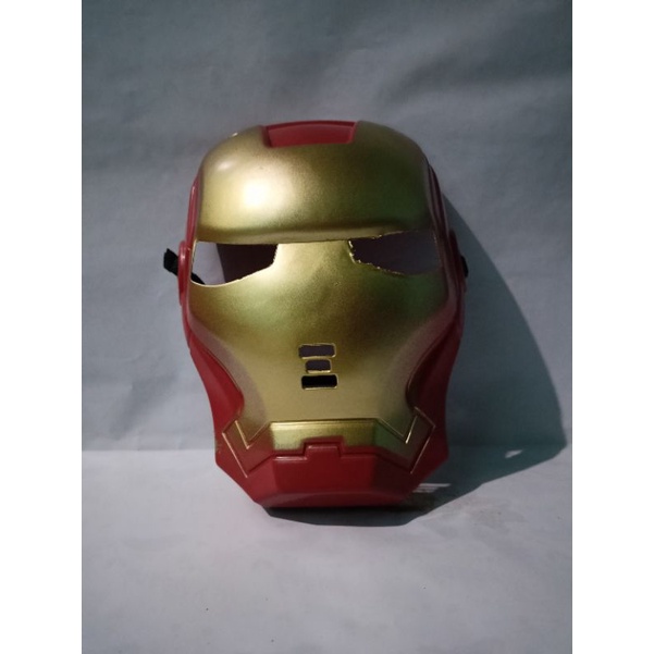 Topeng Iron man untuk anak dan dewasa