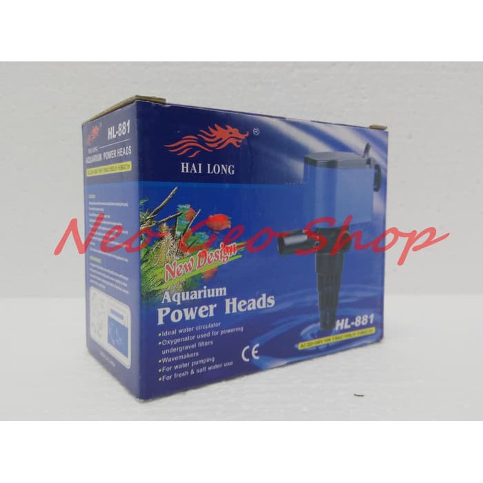 CVG904 Pompa aquarium akuarium hai long hilong hi long 881 hl-881 murah