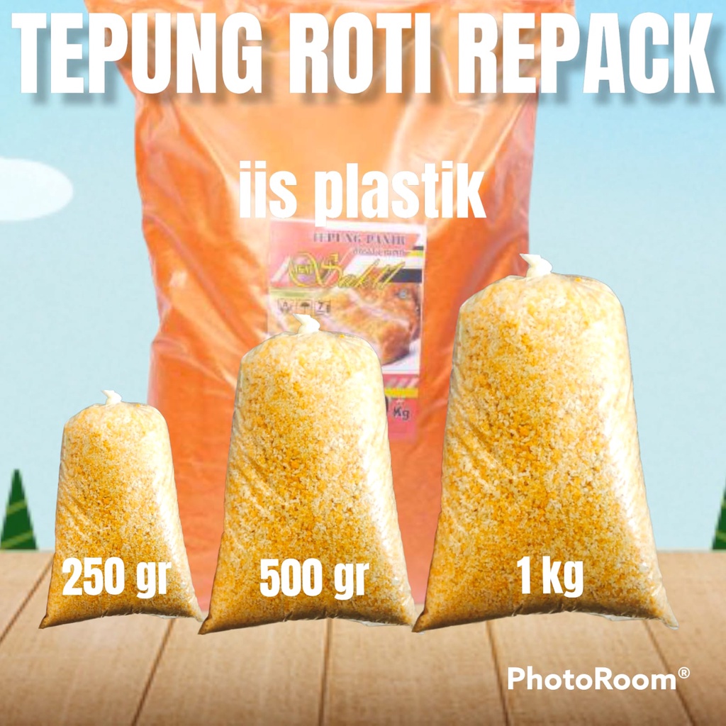 Bread crumb / tepung roti 250grm 500grm 1kg / tepung panir