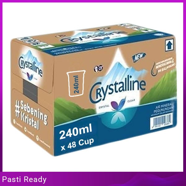 

Crystalline Air Mineral 220 Ml karton Grosir Bisa COD