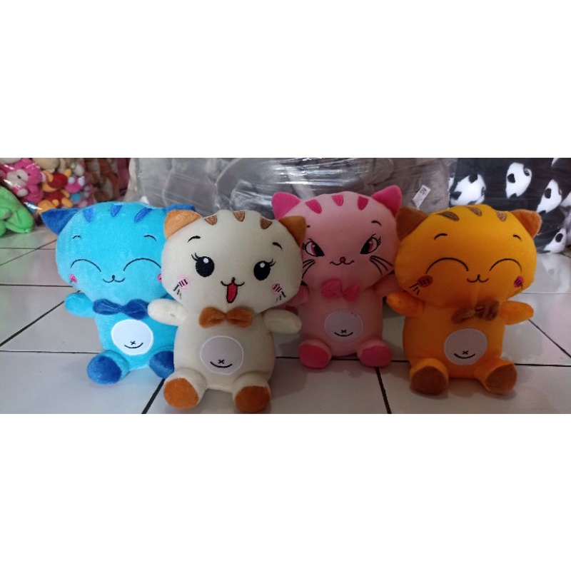 Boneka Kucing Kawai Lucu Label SNI