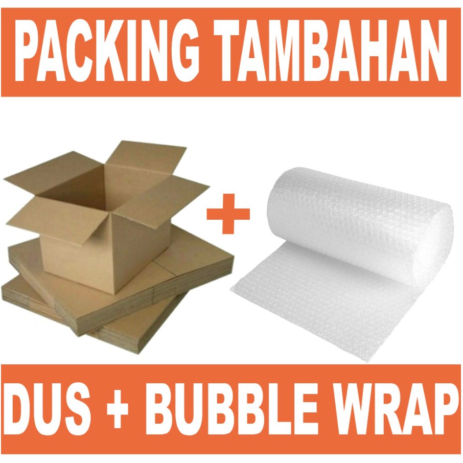 

Tambahan Packing Kardus & Bubble Wrap