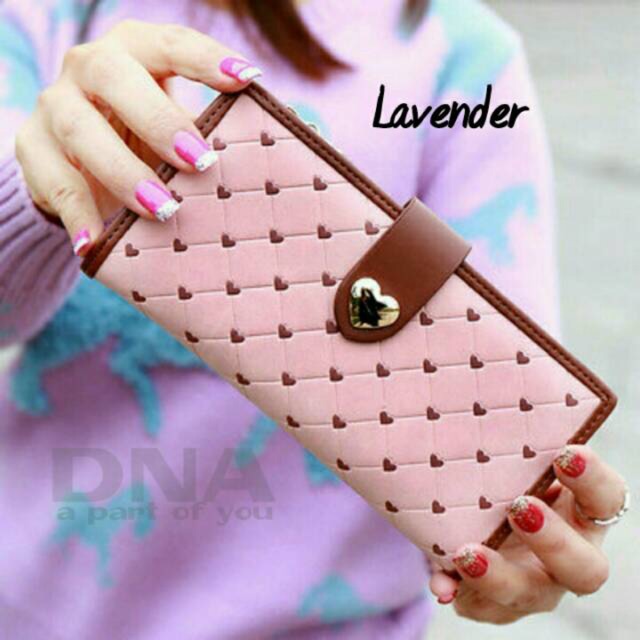 Dompet Wanita Korea Panjang Lucu Model Love