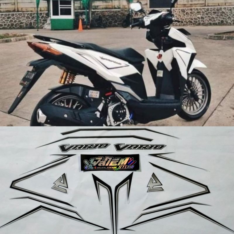 STRIPING VARIO LED OLD 125 - 150 TRANSPARAN LIST
