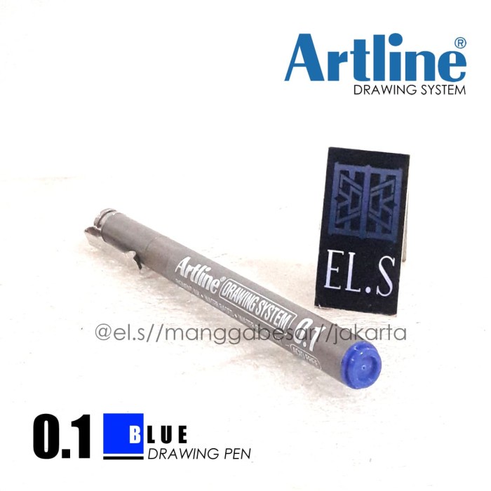 

Pendrawing- Artline Drawing System 01 Blue ( Drawing Pen ) -Drawing-Pen.