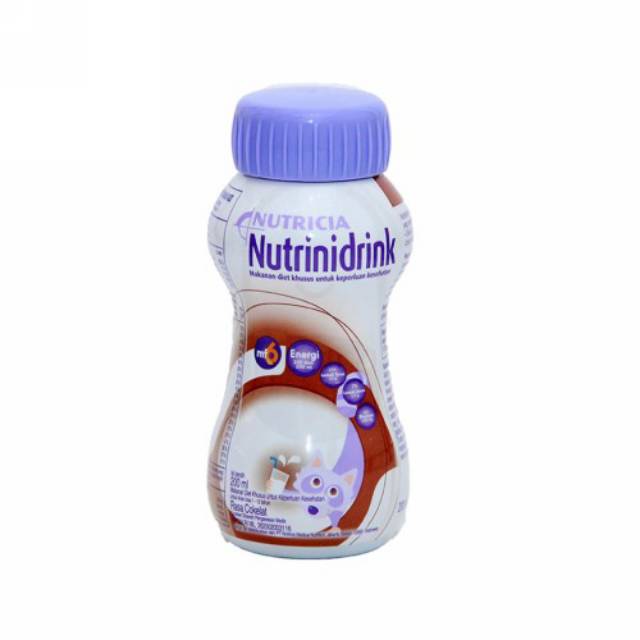 Susu Nutrinidrink Cair Rasa Coklat 200 mL