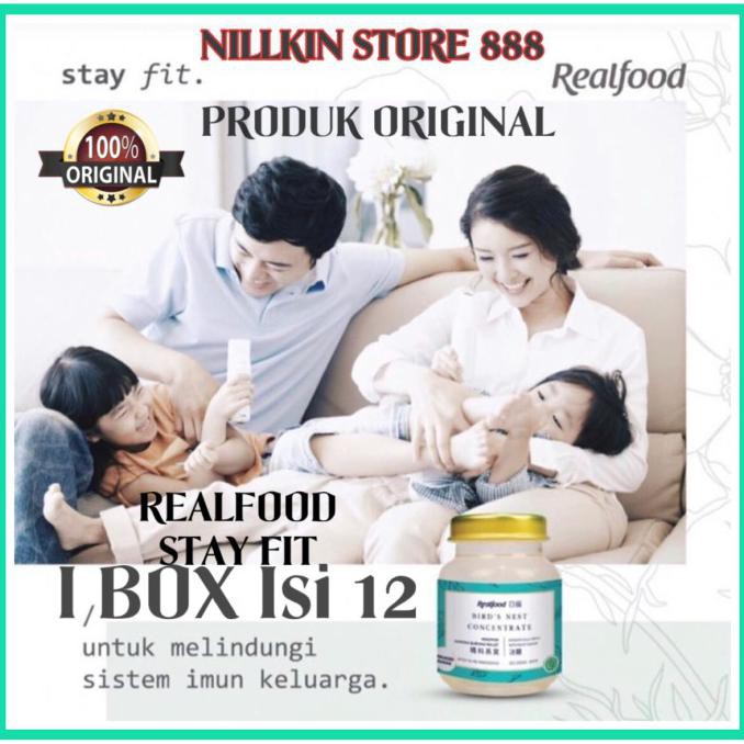 

[BISA BAYAR DITEMPAT] REALFOOD STAY FIT ORIGINAL MINUMAN AIR SARANG BURUNG WALET TUBUH SEHAT MURAH