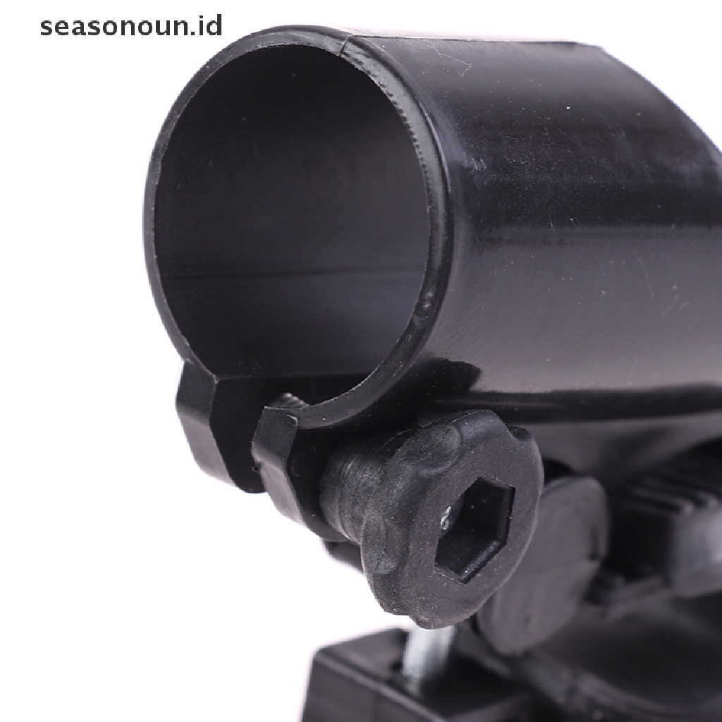 (seasonoun) Bracket Klem Mount Stang Sepeda Holder Lampu Senter LED