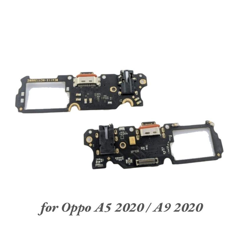 FLEXIBEL PAPAN CAS KONEKTOR CONECTOR CHARGER OPPO A5 2020 PLUG IN MIC ORIGINAL