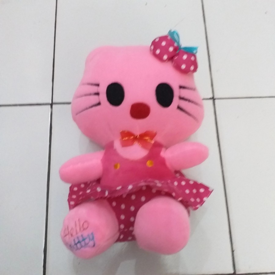 Boneka Hello Kitty Pita Lucu 35 cm / Hello Kitty Rok Dress 0.35m