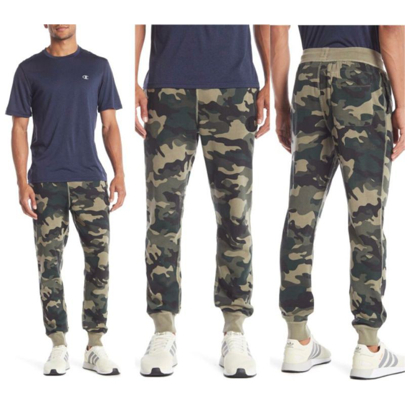 CHAMPION JOGGER CAMO LOGO C