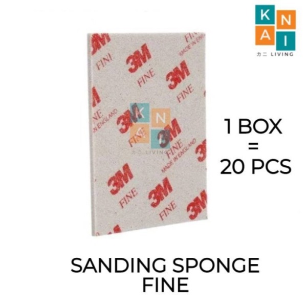 

Jual 3M Sanding Sponge Fine Box 20pcs - 11.5 x 14 cm - GROSIR Full Size Berkualitas