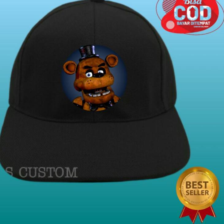 Terbaru.. Topi Anak Baseball FNAF ( five nights at Freddy's)