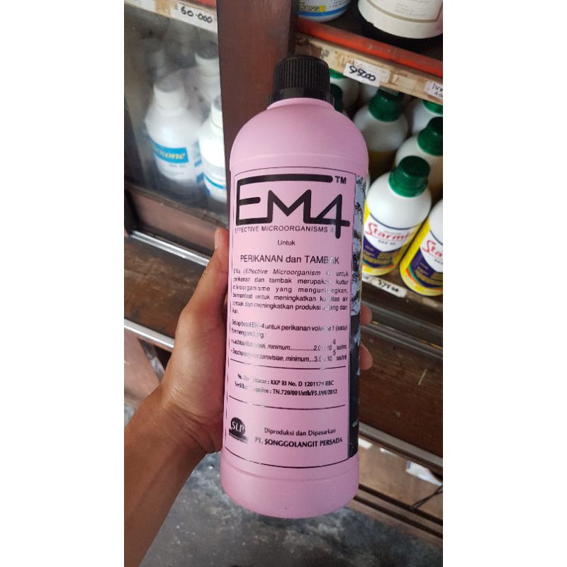EM4 perikanan 1liter pupuk fermentasi EM 4