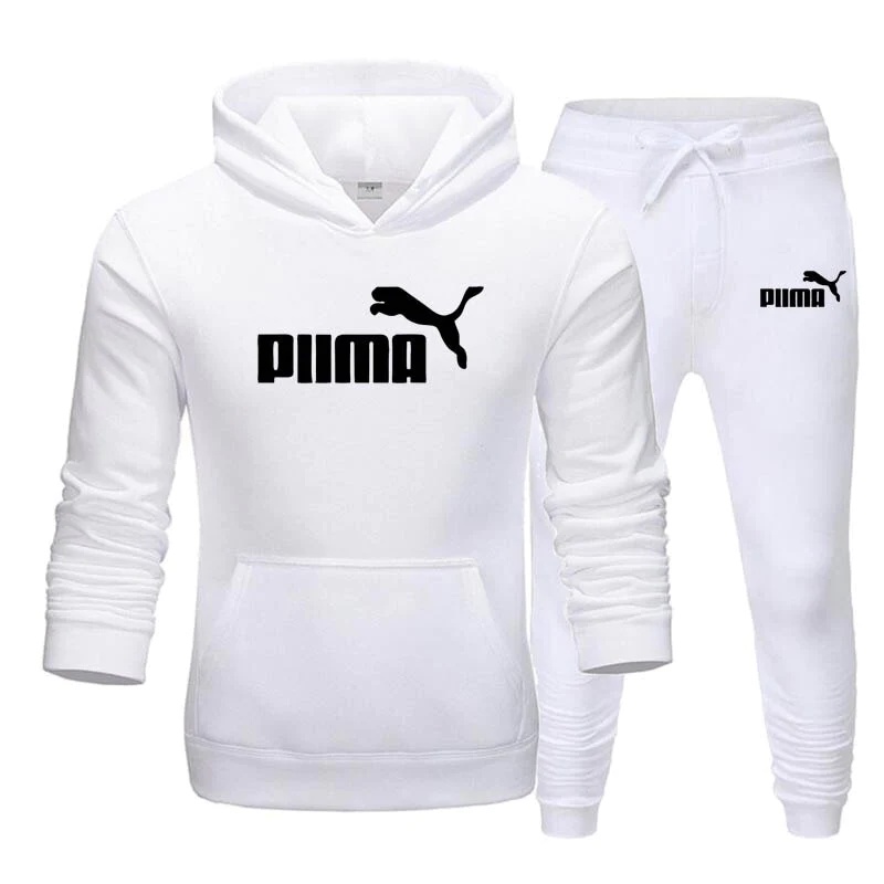 Setelan Celana Jogger &amp; Jumper Hoodie PUM4 II Set sweater Hoodie dan Celana Joger Panjang ( Pria &amp; Wanita )