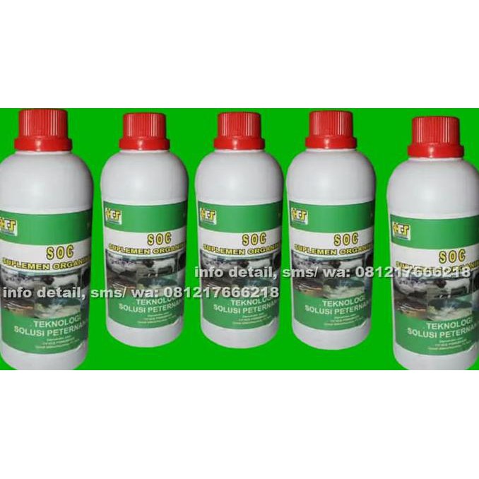 Produk Termurah Suplemen Organik Cair Soc Hcs Untuk Ternak Ayam