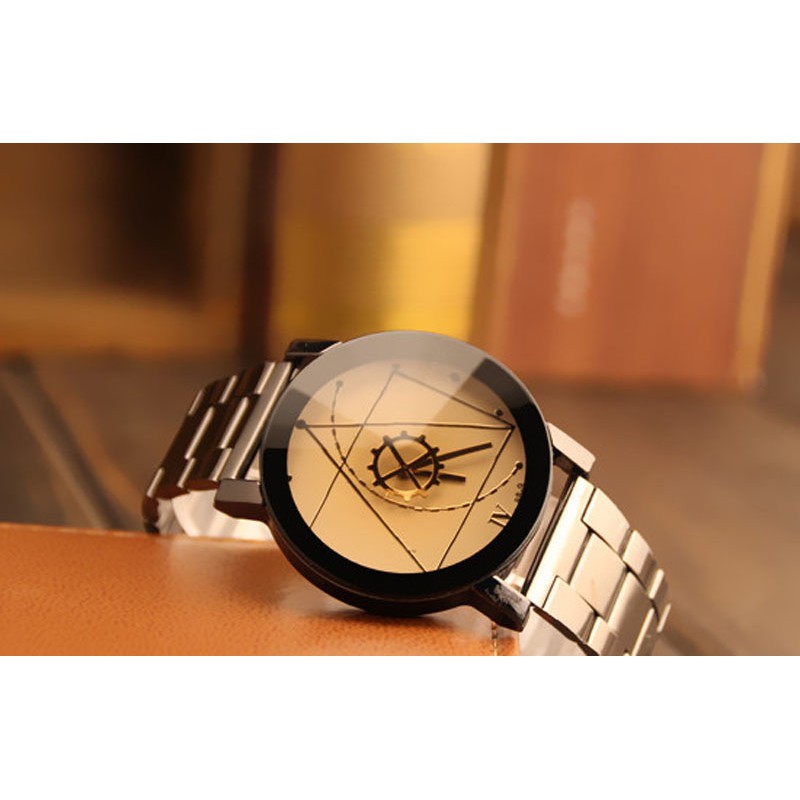 Mairu WA-02 Jam Tangan Wanita Analog Fashion Watch Stainless Steel Men Women Quartz Analog