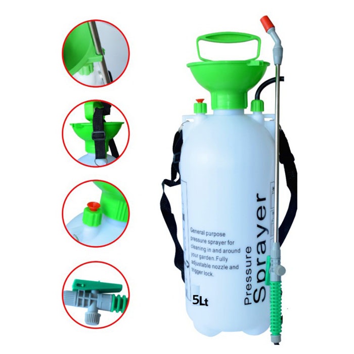 Kenmaster Bottle Pressure Sprayer 5 Liter Botol Semprotan Tekanan KM-505