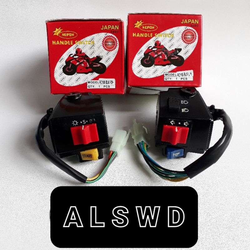 Holder Saklar Tombol Kanan & Kiri Suzuki RC 100 RC100