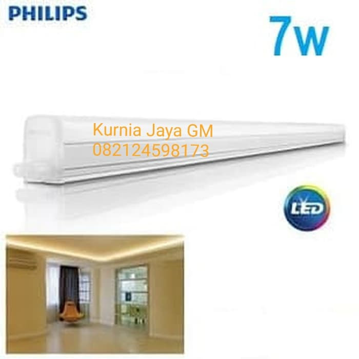 LAMPU TL T5 LED PHILIPS TRUNKLINEA 7WATT / T5 BATTEN LED - PUTIH