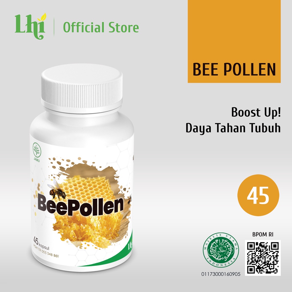 

Bee Pollen Liza Herbal untuk daya Tahan Tubuh