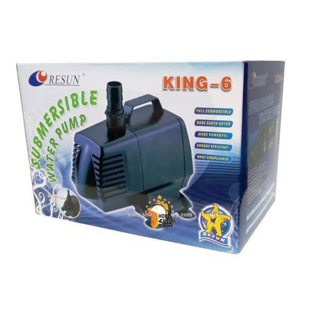 RESUN King-6 Pompa Air Celup Aquarium Submersible Pump