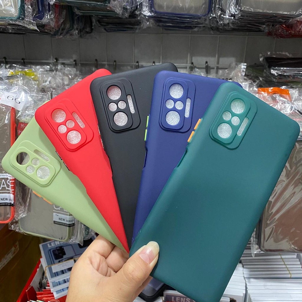 Xiaomi Redmi Note 10 10 Pro Soft Case Candy Proctector Camera Silicon Warna Premium