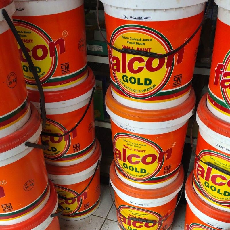 cat tembok Falcon gold 25 kg