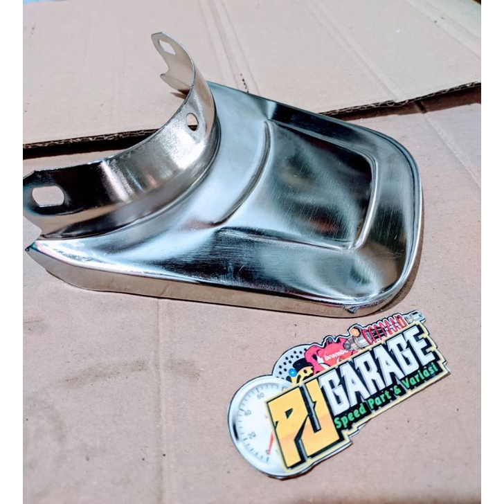 kepet air kepetan spakbor belakang gl 100 rx king cb besi crome