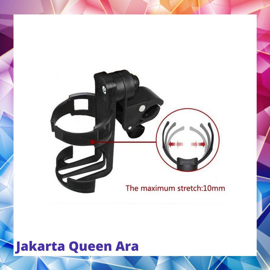 Rotateable Holder Botol Minum Sepeda Stroller Kereta Bayi - R222