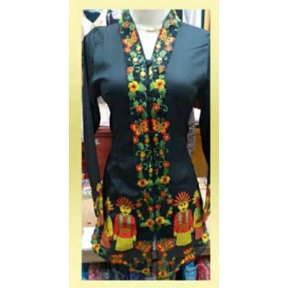 Kebaya Encim bordiran ondelondel XXL