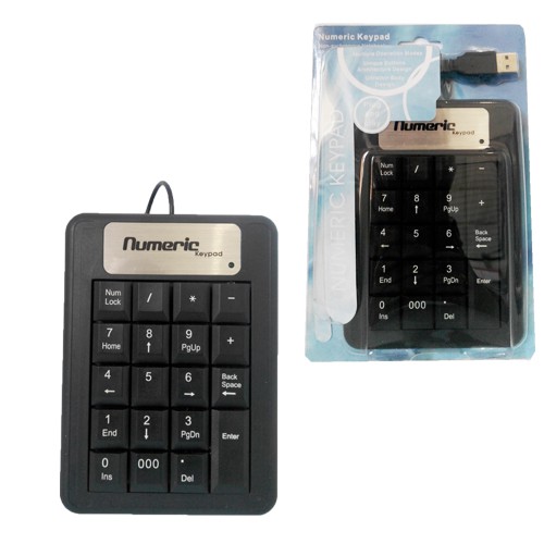 M-Tech Mtech USB Numeric Pad Keypad Universal