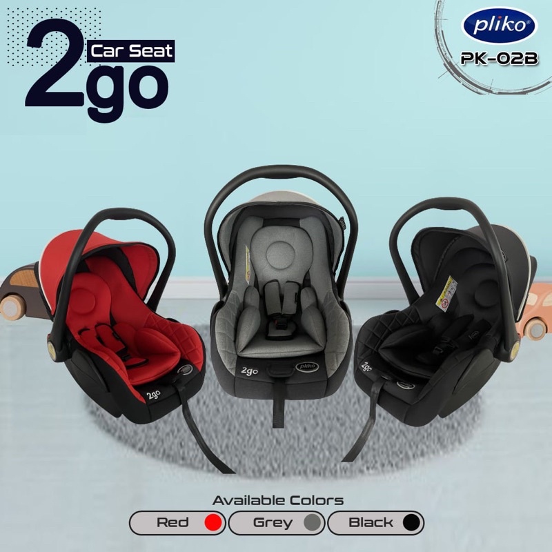 Makassar Promo! Carseat Bayi Pliko PK-02B / Car seat Pliko / Baby Carrier Pliko