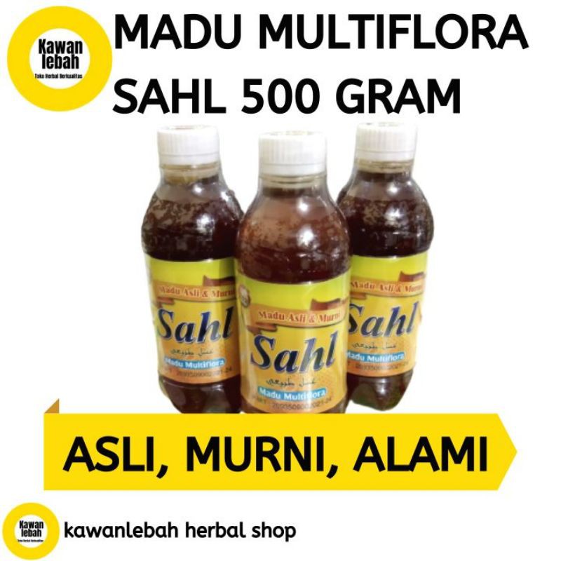 

MADU MULTIFLORA ASLI MURNI ALAMI | SAHL | 500 GRAM |