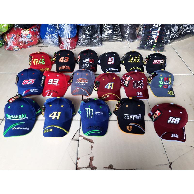 topi anak resing / topi anak bordir / topi anak basebell