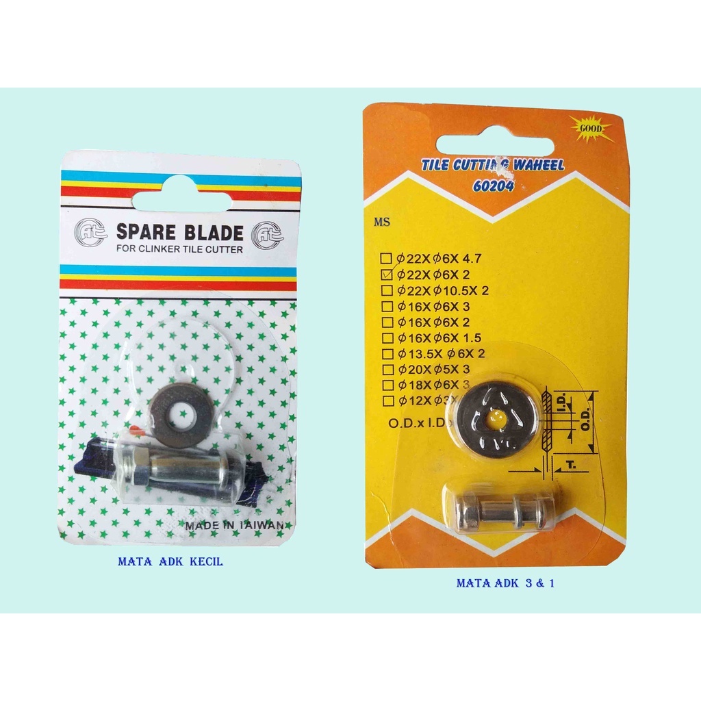 Pisau / Mata Alat Dorong Keramik - Pemotong Keramik.