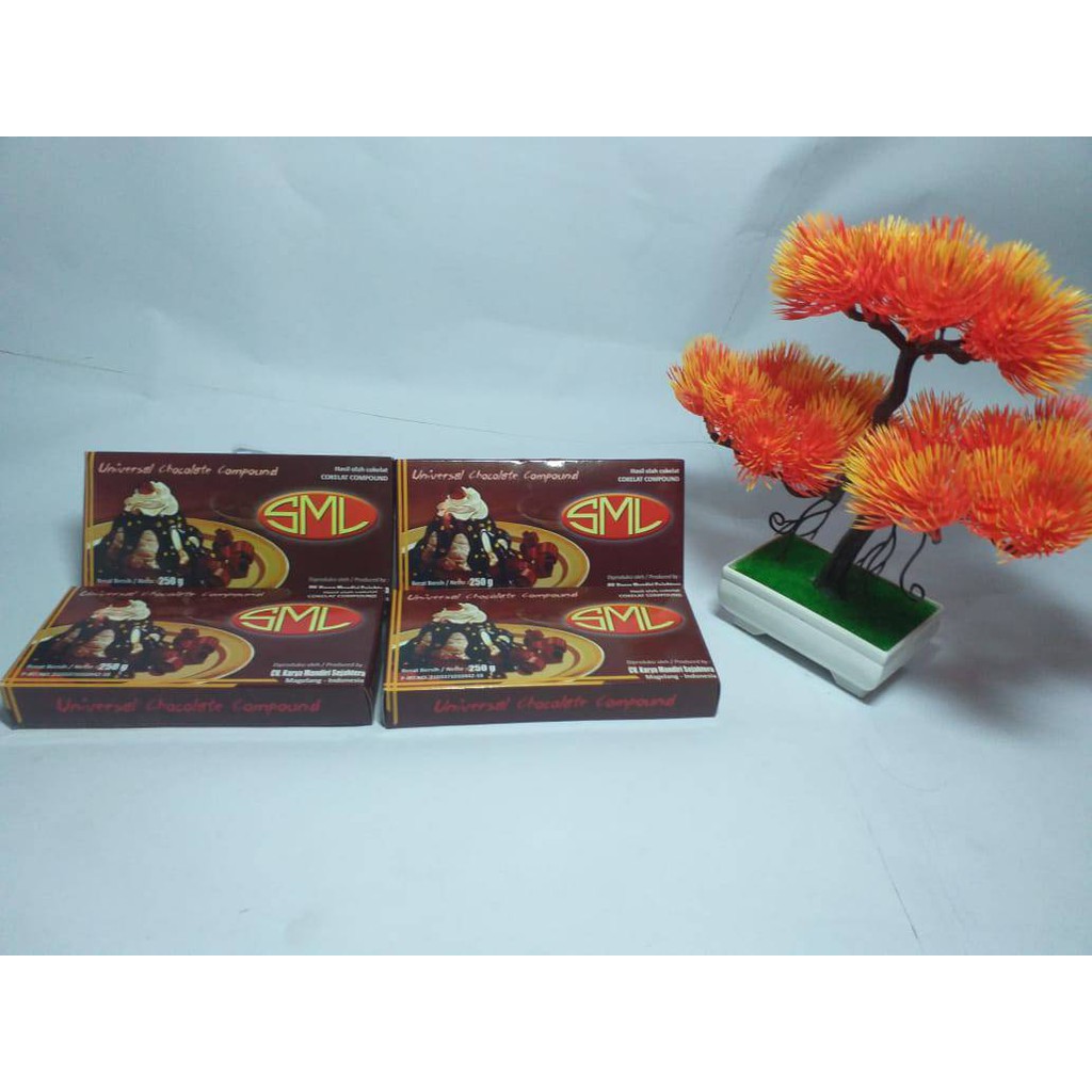 Coklat Batangan Murah Cokelat Sml 250gr Universal Dark Chocolate Compound Coklat Blok Halal Termurah